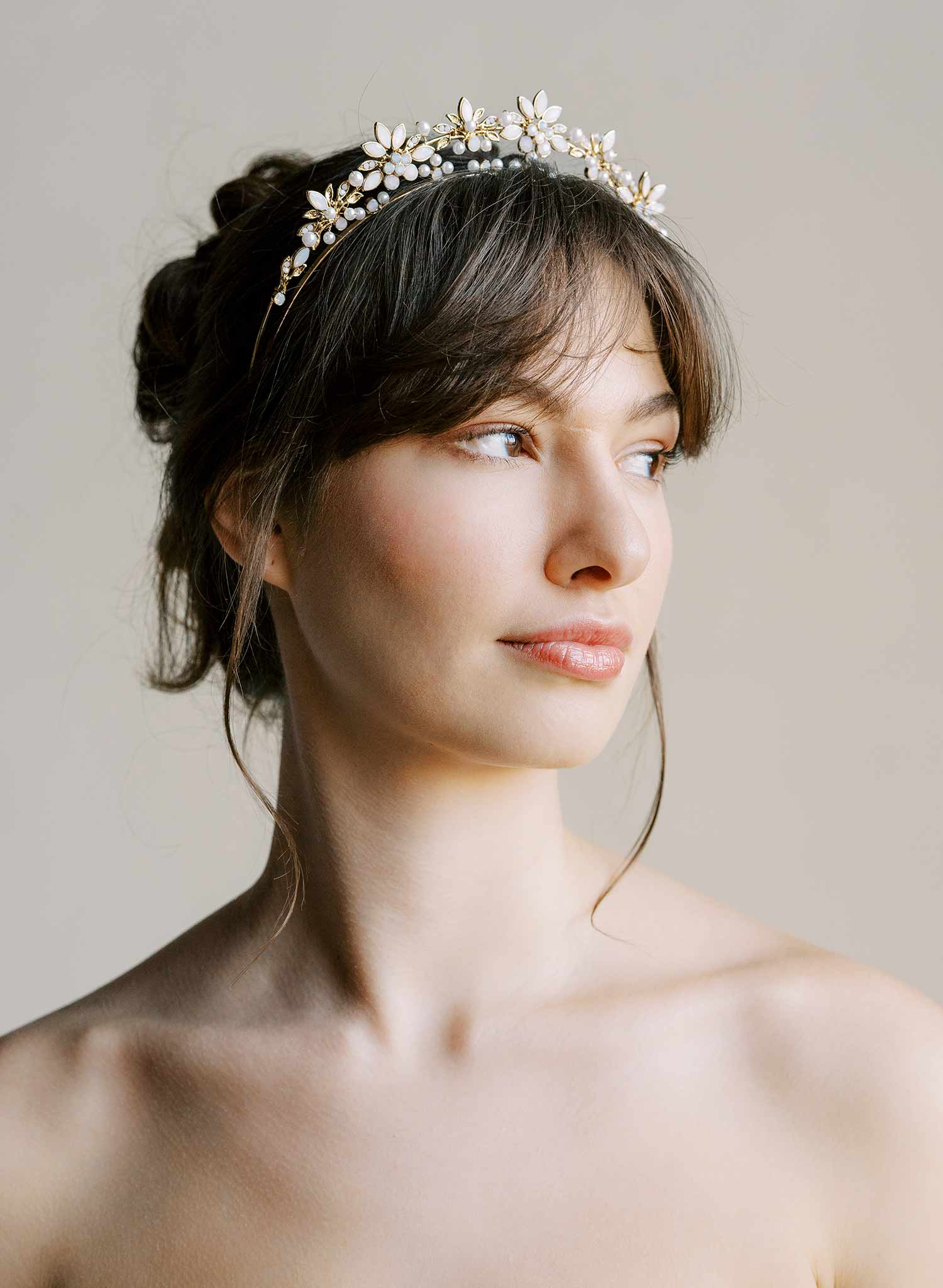 Starburst 2 tier bridal tiara - Style #2510