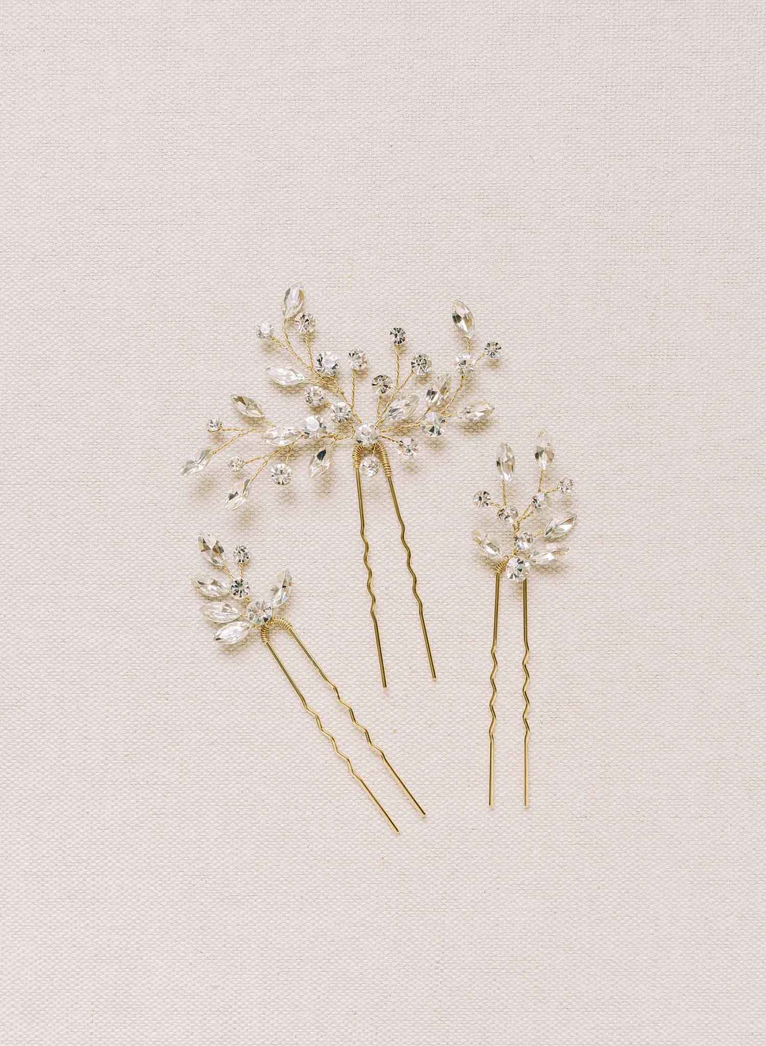 Vintage Blue Pearl Hairpins West German Hairpins 1940 shops 1950 Hair Pins Reign Bride Bridal Wedding Western Germany Rhinestone Bobby Pins