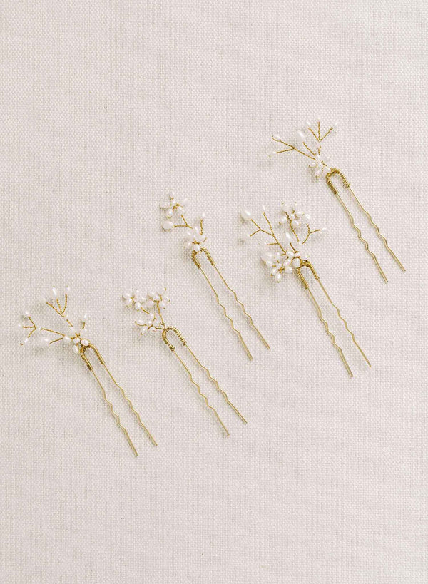 Hair pins - Bridal hair pins | Twigs & Honey ®, LLC