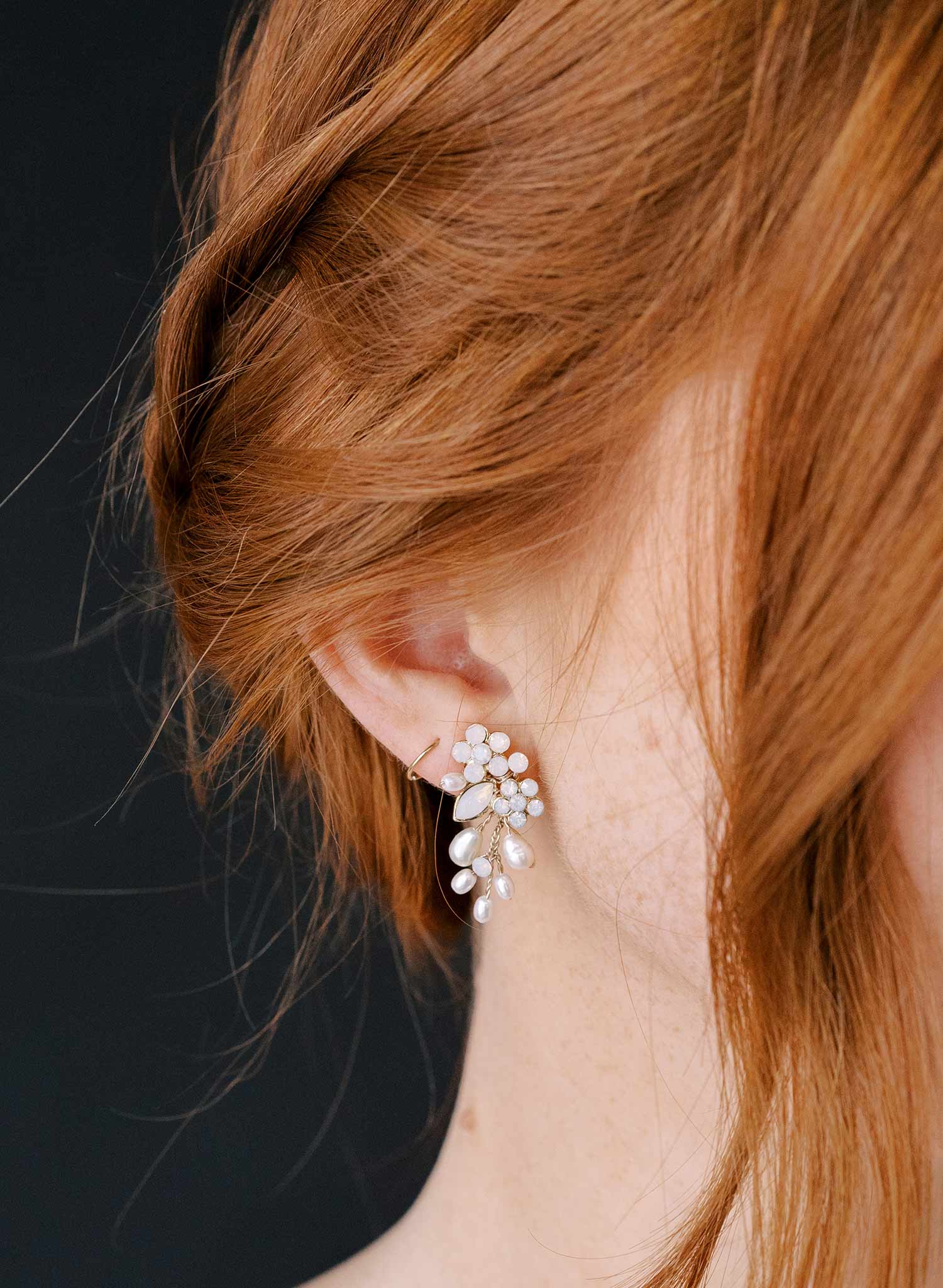 Pearl Bridal Earrings | Anna Bellagio