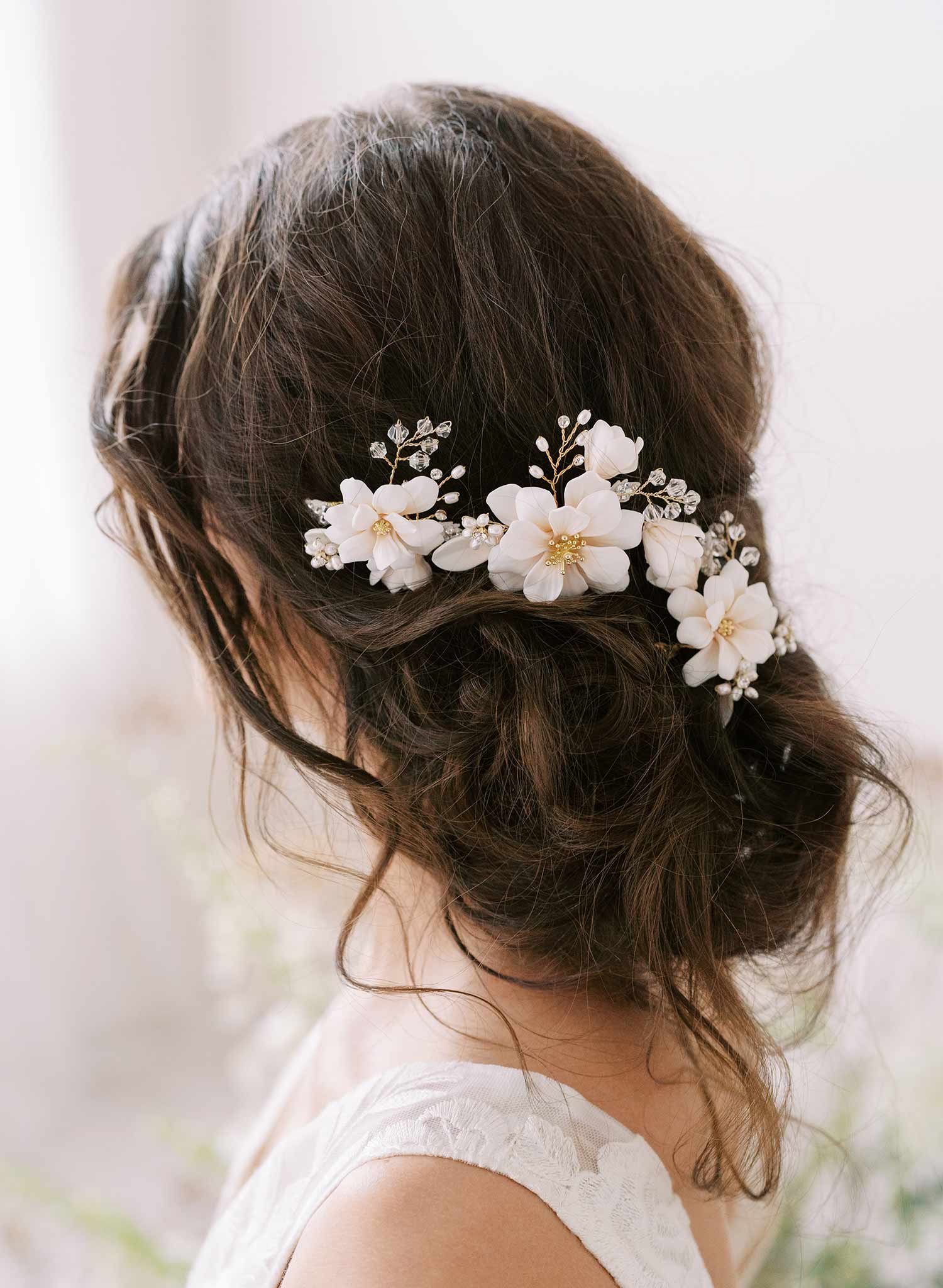 flower hair accessories for women