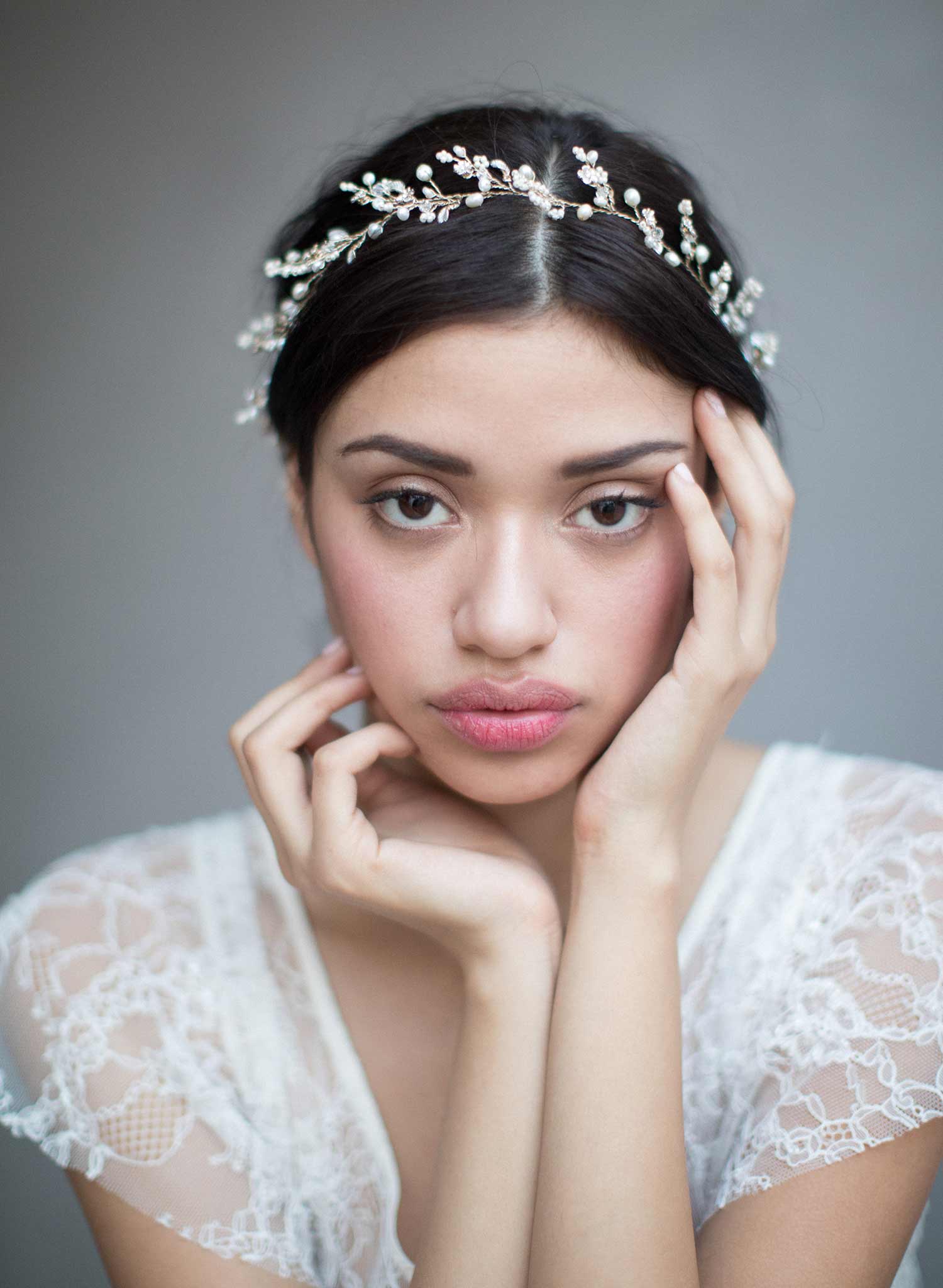 Twigs Circlet, Delicate Leaf Hair Chain, Tiara, Bridal Hair Accessories, Goddess Forehead Band, Dainty Leaf Wreath, Leaf Halo, outlets Leaf Crown