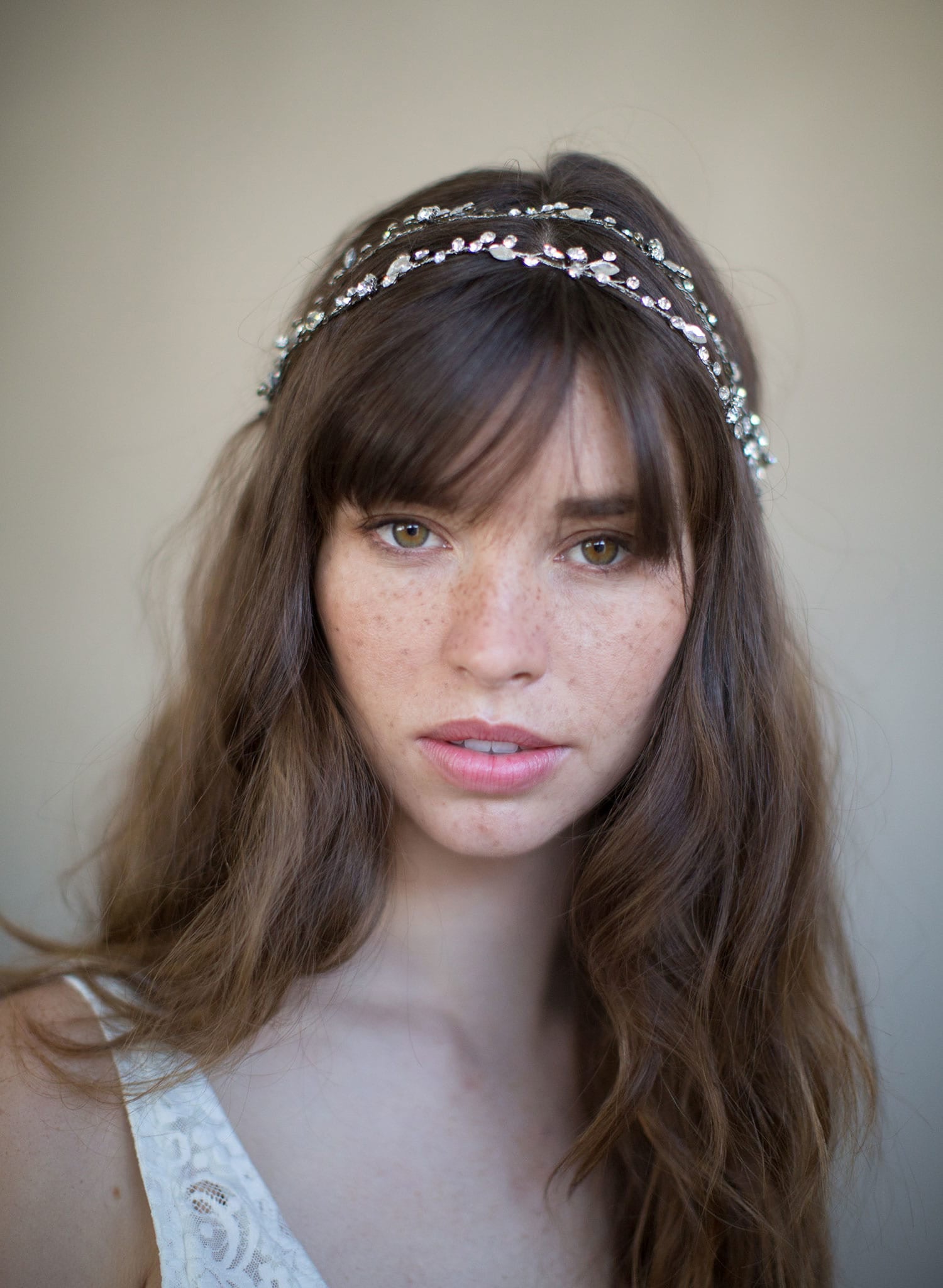 extra long hair vine, crystal hair vine, bridal headpiece, twigs and honey