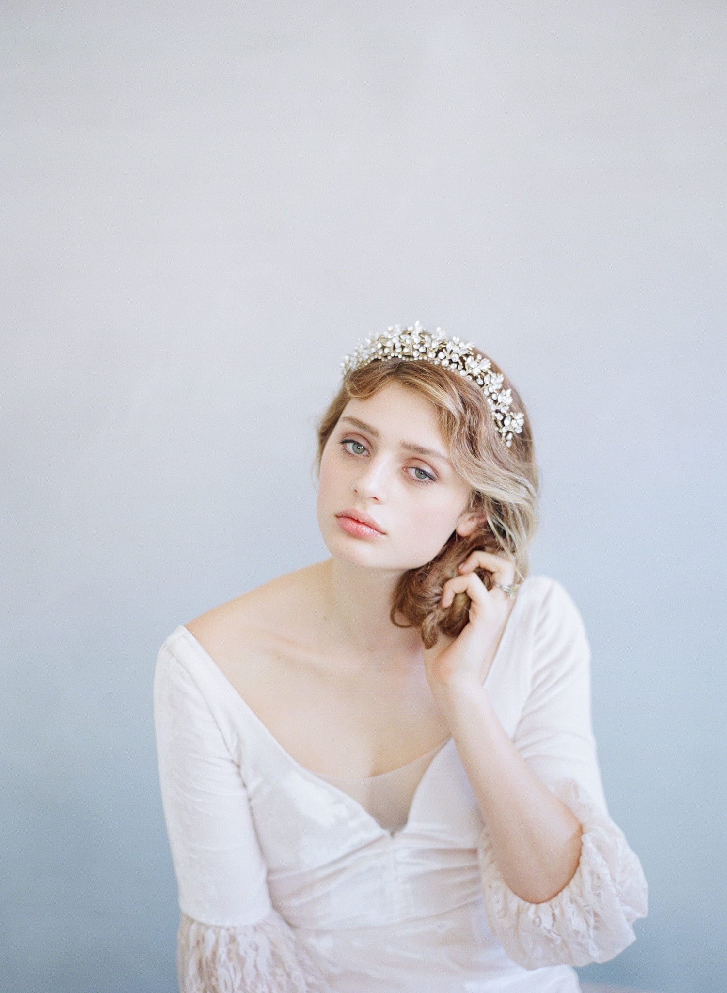 Vintage discount Inspired Bridal Headband Tiara