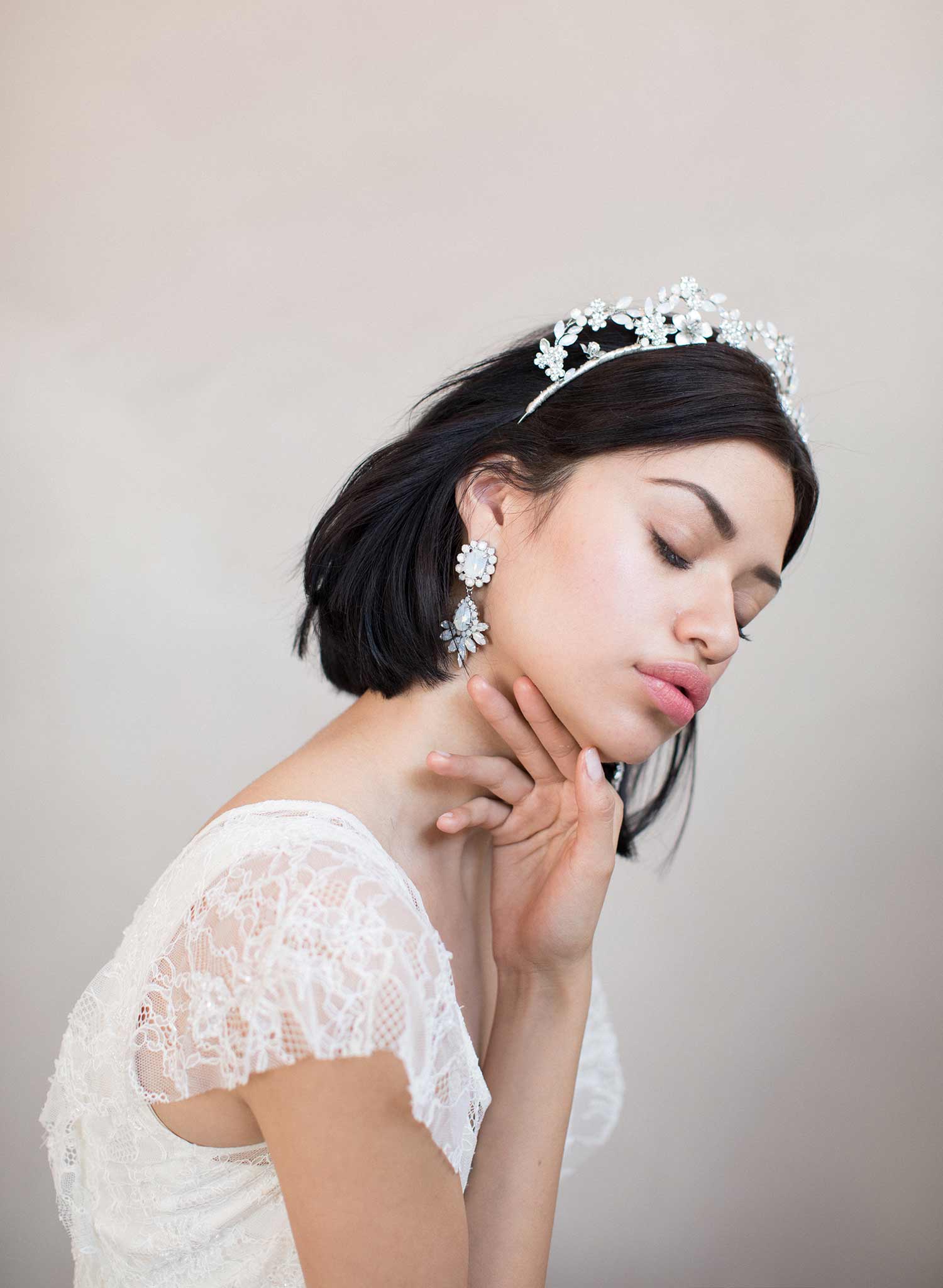 Opal regal tiara - Style #859