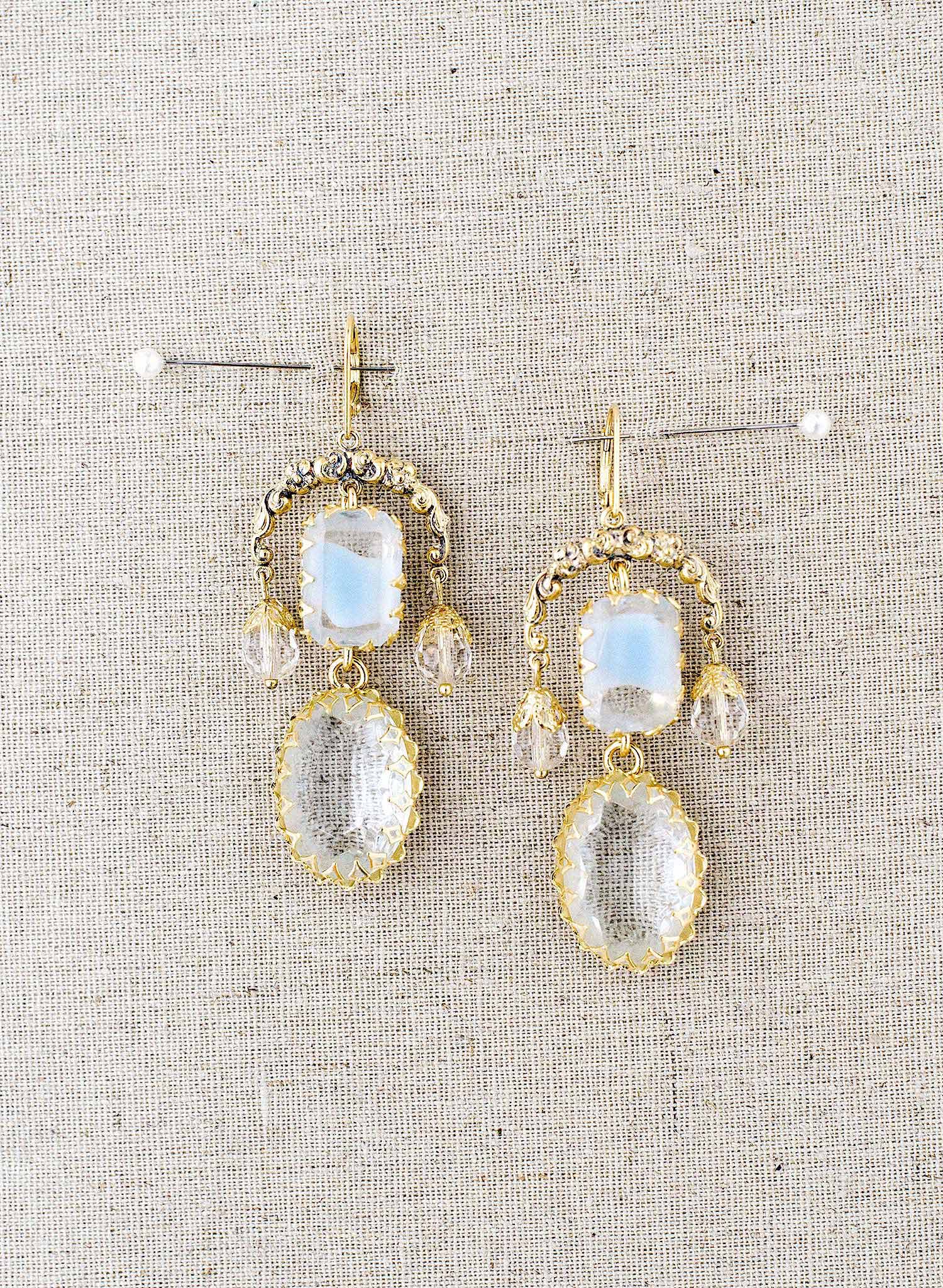 Goddess chandelier earrings - Style #9025