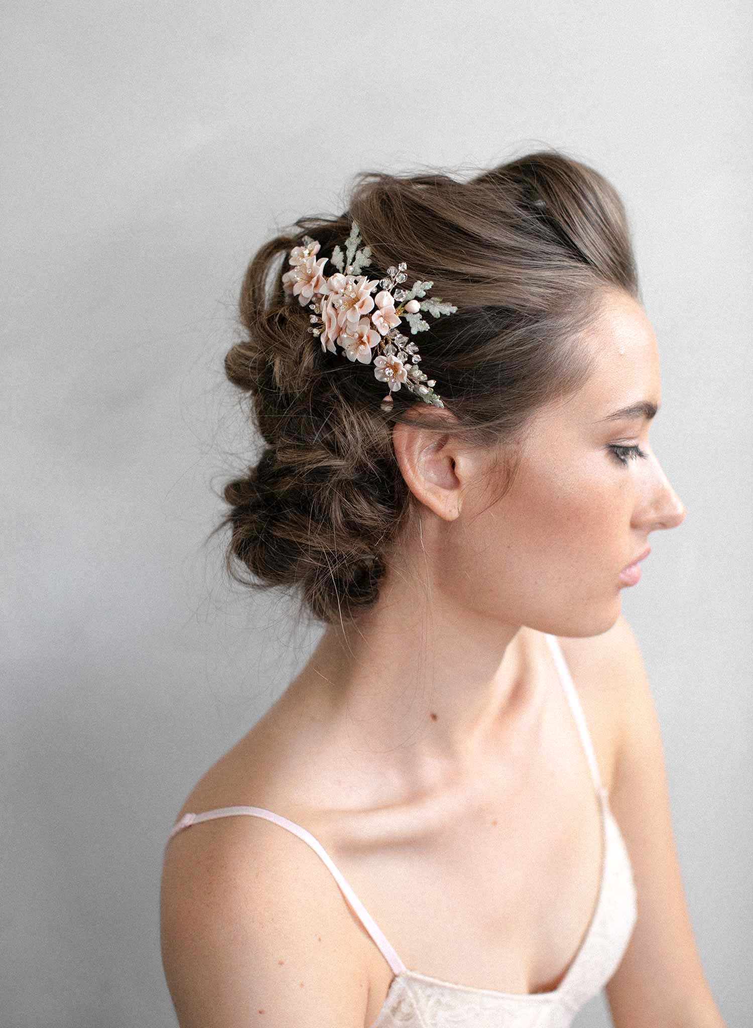 Blossom garden hair comb - Style #940