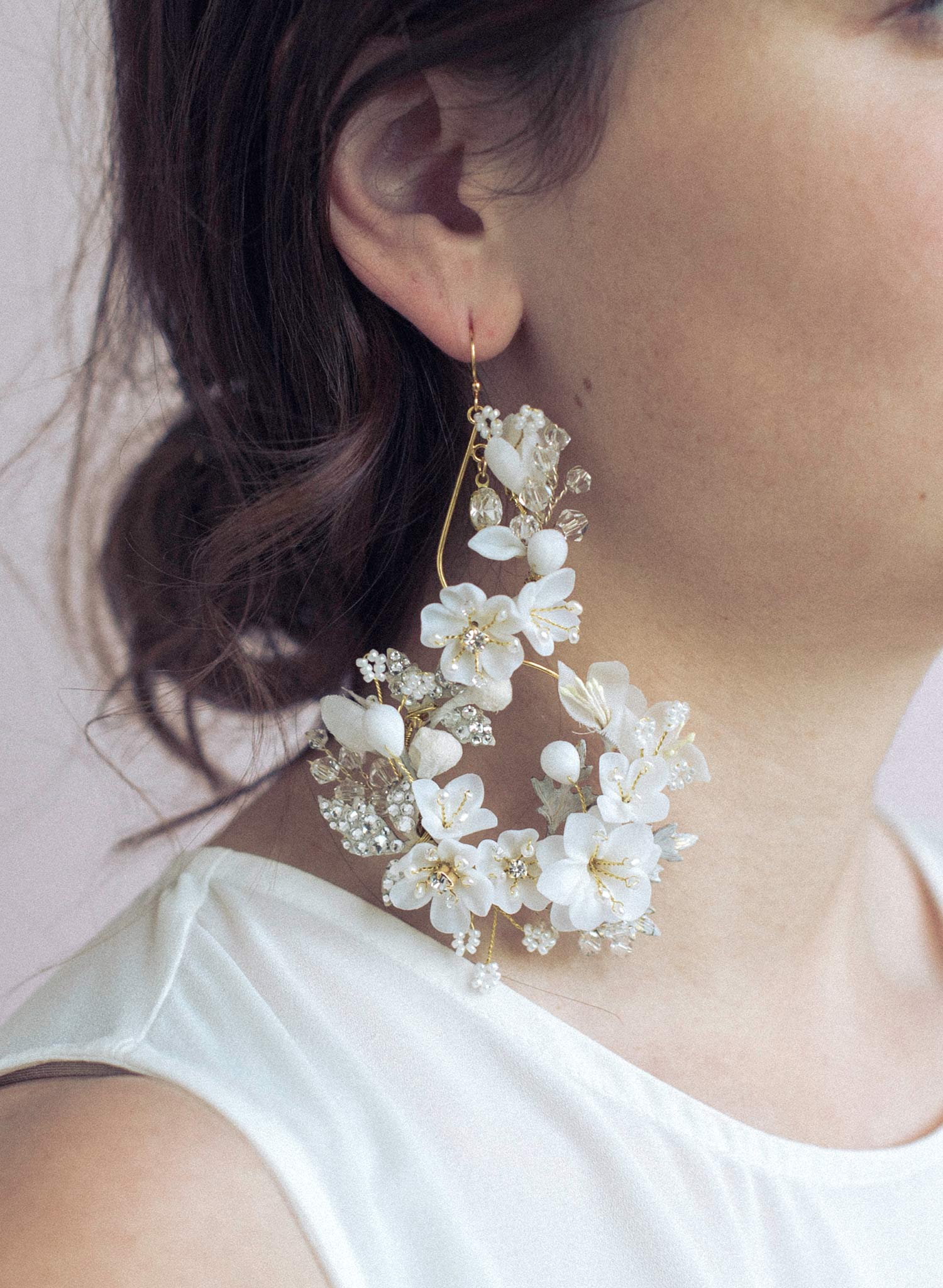 Decadent Blossom Chandelier Earrings | Twigs and Honey